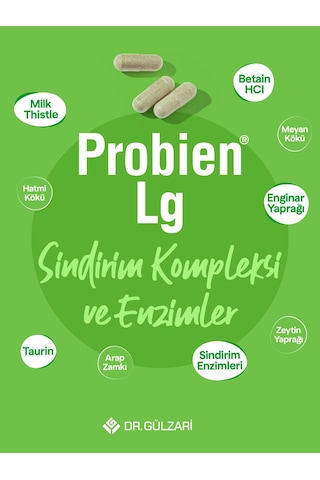 Dr. Gülzari Probien Lg Digestive Sindirim Kompleksi 60 Kapsül