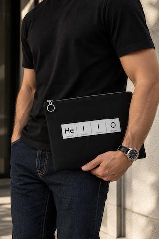 Element Hello Baskılı Apple Uyumlu iPad Portföy Çanta Kılıf