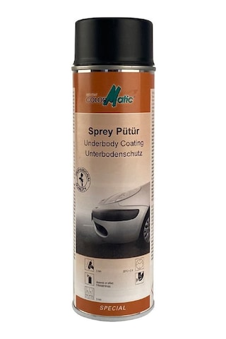 Colormatic Sprey Pütür Siyah 500ML Colormatic Sprey Pütür Siyah 500ML