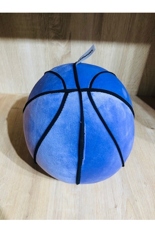 Peluş Basketbol Topu Sevimli Peluş Top Mavi Abyss