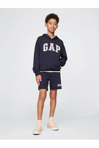 Gap 890929006 V-frch Ft Logo Erkek Çocuk Şort Lacivert