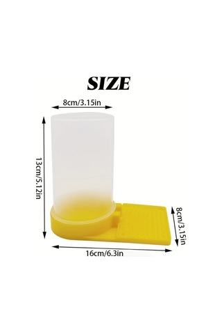 Fochsia 2 Adet Geniş Ağızlı Şişe Kovana Monte Arı Sulama Sistemi 24 Saat Otomatik Devridaim