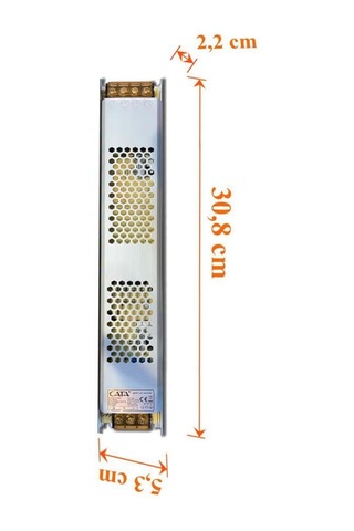 Ct-2677 21 Amper Klemensli Slim Şerit Led Trafosu