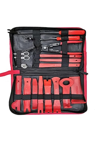 19 Parça Oto Döşeme Radyo, Klips Ve Trim Sökme Seti