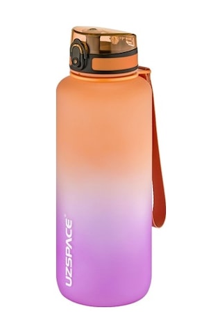 Uzspace Motivasyon Matarası 1500 Ml Mega Büyük Boy Çift Renk 8 Fa