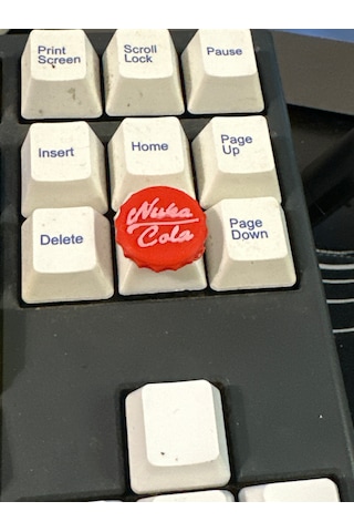 Nuka Cola Keycap 2 Li Set Fallout Temalı Mekanik Klavye Tuş Baş