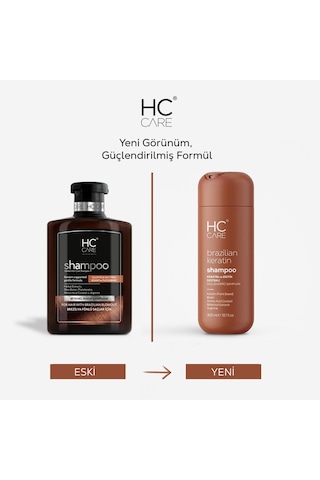 Hc Care Brezilya Fönlü Saçlar İçin Sülfatsız Şampuan 300 ML