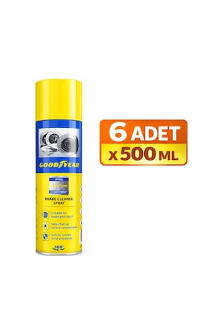 Fren Balata Temizleme Spreyi 6 Adet - Goodyear Fren Balata Temizleme Spreyi 6 Adet - Goodyear