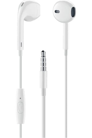 Cellularline Musıc Sound Capsule Mikrofonlu Kablolu Kulaklık Beyaz -
