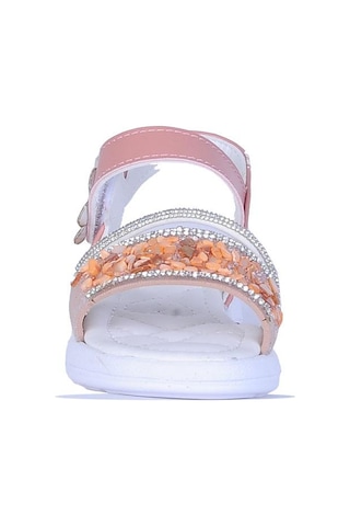 Skuaiter Skuaıter 8110 Barbie Taşlı Kız Çocuk Sandalet Pembe
