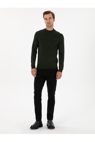 Cacharel Erkek Siyah Pantolon Kanvas-chino 50314084-vr046