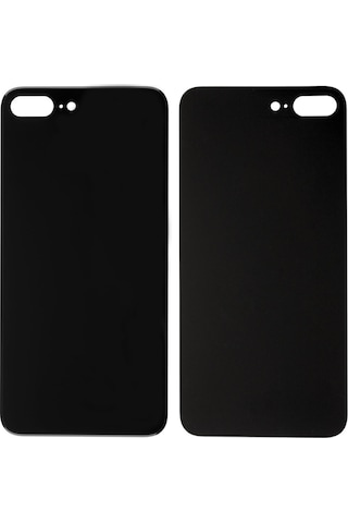 Teknonet Apple Uyumlu iPhone 8 Plus Batarya Kapağı - Siyah Siyah
