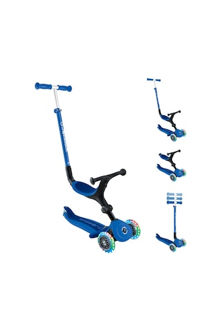 Globber Go Up Active Işıklı Scooter - Lacivert