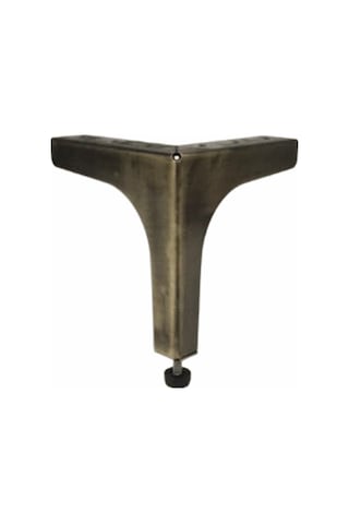 4 Adet Klas Ayak Metal 12,5 Cm Antik Mobilya Koltuk Ayağı Antik Sarı
