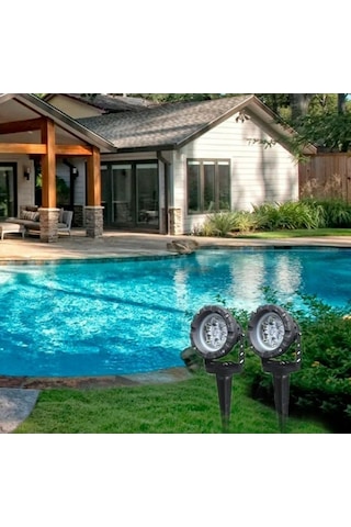 Cata Ct 7304 12 W Rozanslı Bahçe Armatürü Yeşil Yeşil