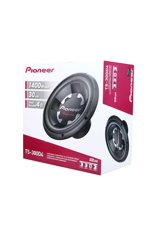 Pıoneer Ts-300d4 30cm 1400 Watt Oto Subwoofer