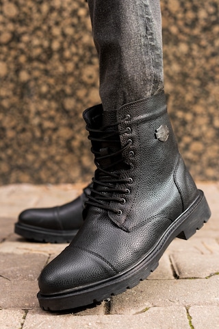 Salvano Traıl 3pr Siyah Erkek Biker Bot 000000000101480517