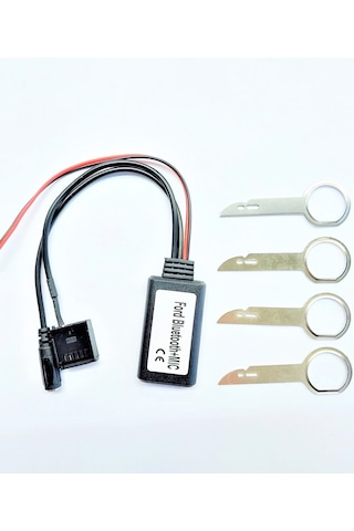 Ford Sony 6000Cd Aux Menülü Teyp Uyumlu Bluetooth Araç Kit + Sökme Anahtarları Ford Sony 6000Cd Aux Menülü Teyp Uyumlu Bluetooth Araç Kit + Sökme Anahtarları