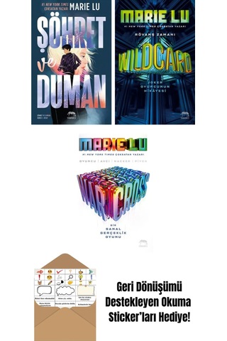 Şöhret Ve Duman + Wildcard: Joker Oyuncunun Hikâyesi + Warcross: Bir Sanal Gerçeklik Oyunu