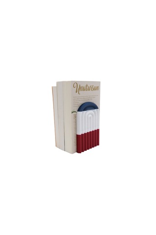 Modern Kemer Tasarımlı Blok Renkli Kitap Desteği