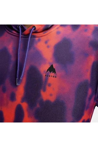 Burton Burton Mens Oak Pullover Hoodie Erkek Turuncu Sweat 30515