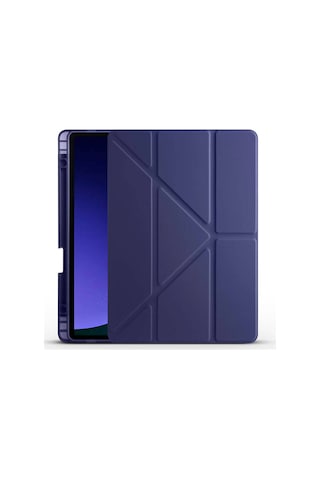 Samsung Uyumlu Galaxy Tab S10 Lite s10 Fe s9 10.9 Manyetik Standlı Kalem Bölmeli Kılıf Kapaklı