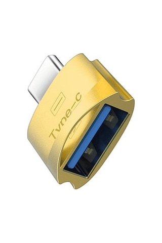 Linktech O193 Type-C - Usb Dönüştürücü Otg Zinc Metal Adaptör
