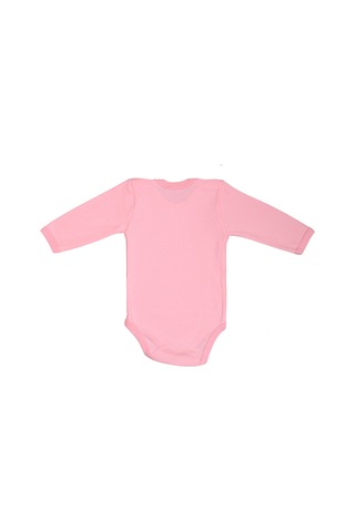 Bebetospik %100 Pamuk Aşkınızın Meleği Geldi Baskılı Zıbın & Body Pembe