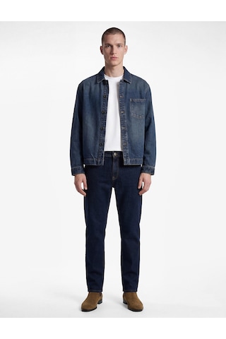 Koton Normal Bel Pamuklu Straight Fit Jean Pantolon - Mark Jean Koyu İndigo 7wam40078nd