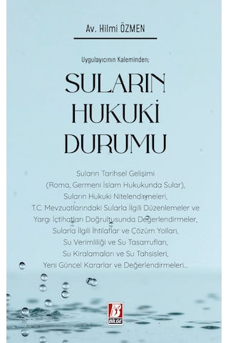 Suların Hukuki Durumu Suların Hukuki Durumu