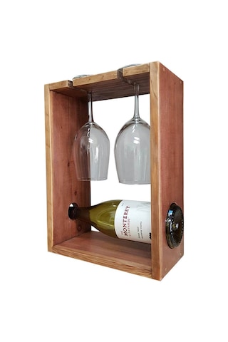 Ahşap Raf Masa Üstü