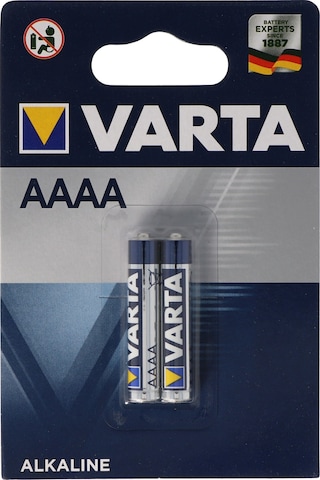 Varta 4061 Electronics AAAA pil 88422, ürün no.: 04061101402, yaklaşık 41,5x8,3 mm