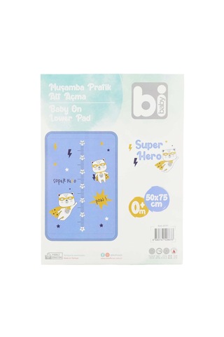 Bibaby Super Hero Muşamba Bebek Alt Açma 65191