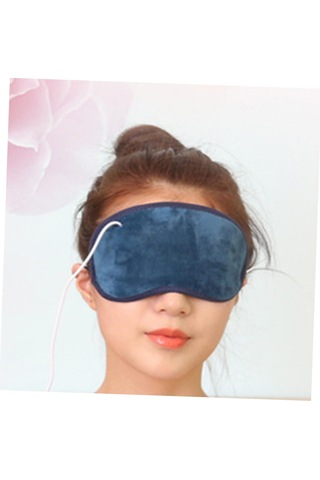 Lichen Rahatlatıcı Göz Maskesi Usb Göz Maskesi Elektrikli Göz Mavi