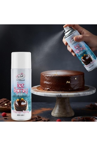 Soğutucu Sprey 400 Ml Profesyonel Pastacılıkta Hızlı Soğutma Ve Sabitleme Çözümü