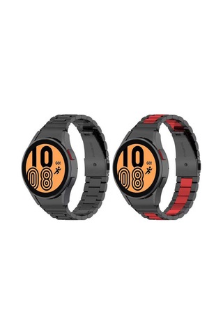 Galaxy Watch Uyumlu 4 44mm 20mm Metal Kordon Dönüştürücü Clo- Rose Gold