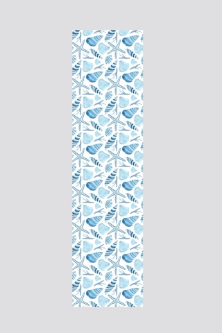 Mavi Beyaz Marin Çok Desenli Runner 40x140cm Mavi