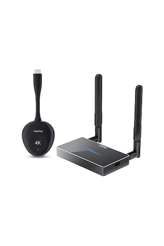 Veggieg 4k 30hz Kablosuz Hdmı Vga Görüntü Ve Ses Aktarıcı Wireless Ekran Yansıtma Adaptörü Verici Alıcı Set