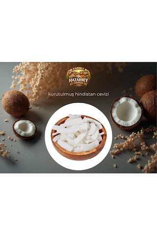 Kadirlihazarbey Kurutulmuş Hindistan Cevizi 100gr 100 G