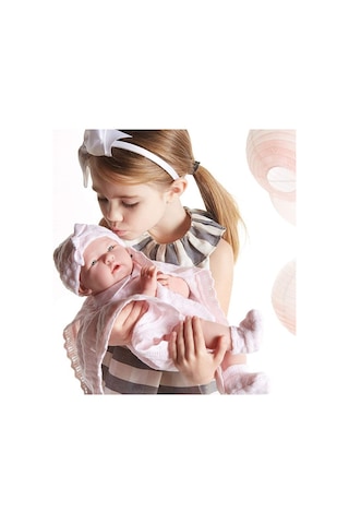 Berenguer Gerçekçi Yenidoğan Oyuncak Kız Bebek 38 Cm Ve Örme Batt