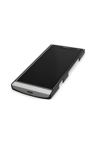 Nillkin Xperia S İle Uyumlu Parlak Sert Kauçuk Kılıf Siyah Renk