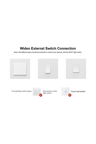 Teltree Sonoff Zbmını Beyaz Zigbee 3.0 Akıllı Anahtar, Zamanlama Ve Ses Kontrolü İle Varolan Anahtarları Akıllı Hale Getirin