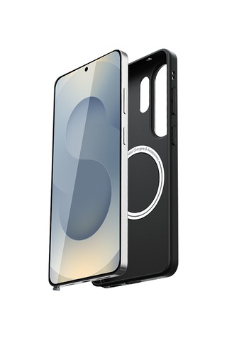 Galaxy S26 Ultra Uyumlu Kılıf M-safe Şarj Özellikli Wlons Frego Kapak Siyah Siyah