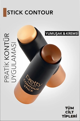 Pretty Pb-925 Matte Contour Stick No:01