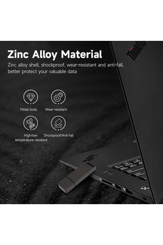 Novahub Turkuaz Thinkplus Tu100 32gb Usb3.1 Metal Flash Bellek - 75mb/s Okuma Hızı, Şok Dayanıklı, Geniş Kapasite