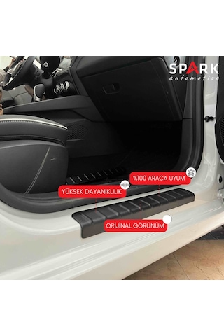 Renault Clio 5 2020- Yılı Ve Sonrası Uyumlu Kapı Eşiği 4 Parça