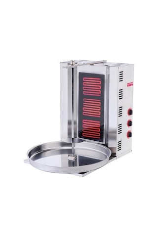 Işıkgaz Silverinox Elektrikli 3 Radyanlı Döner Ocağı Makinesi