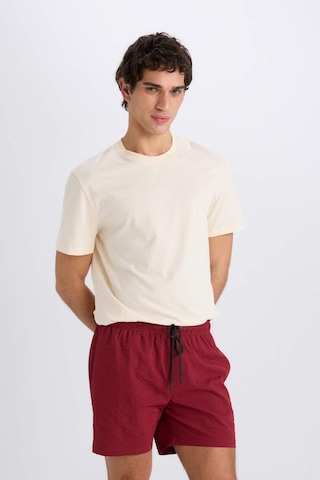 Defacto File Astarlı Kısa Boy Deniz Şortu E0945ax25hsbr285 Bordo