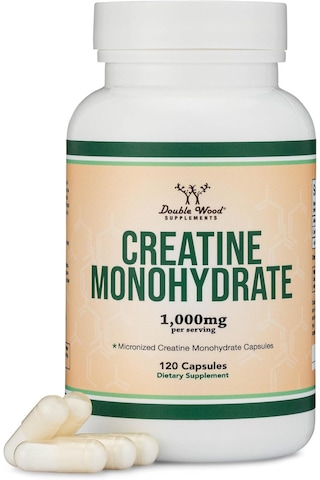 Double Wood Creatine Monohydrate 120 Caps Aromasız