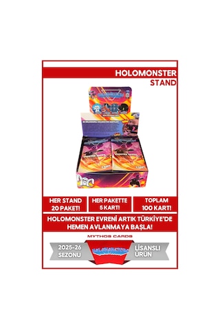 Holomonsters 3d Hologramlı Koleksiyon Kartları - Tam Kutu